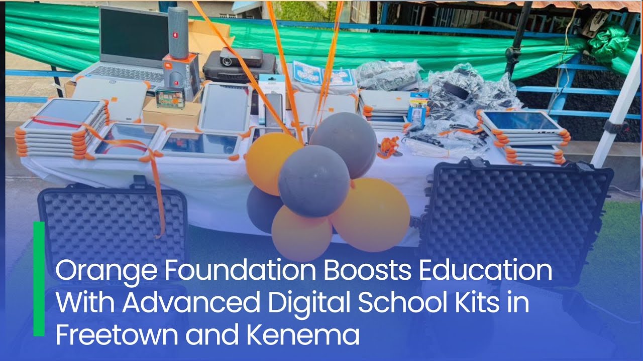 Фонд Orange Foundation поддерживает образование с помощью современных цифровых школьных комплекто...