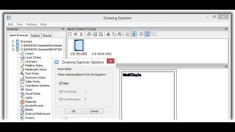 6 Tip and Tricks for the Drawing Explorer - BricsCAD for AutoCAD® Users