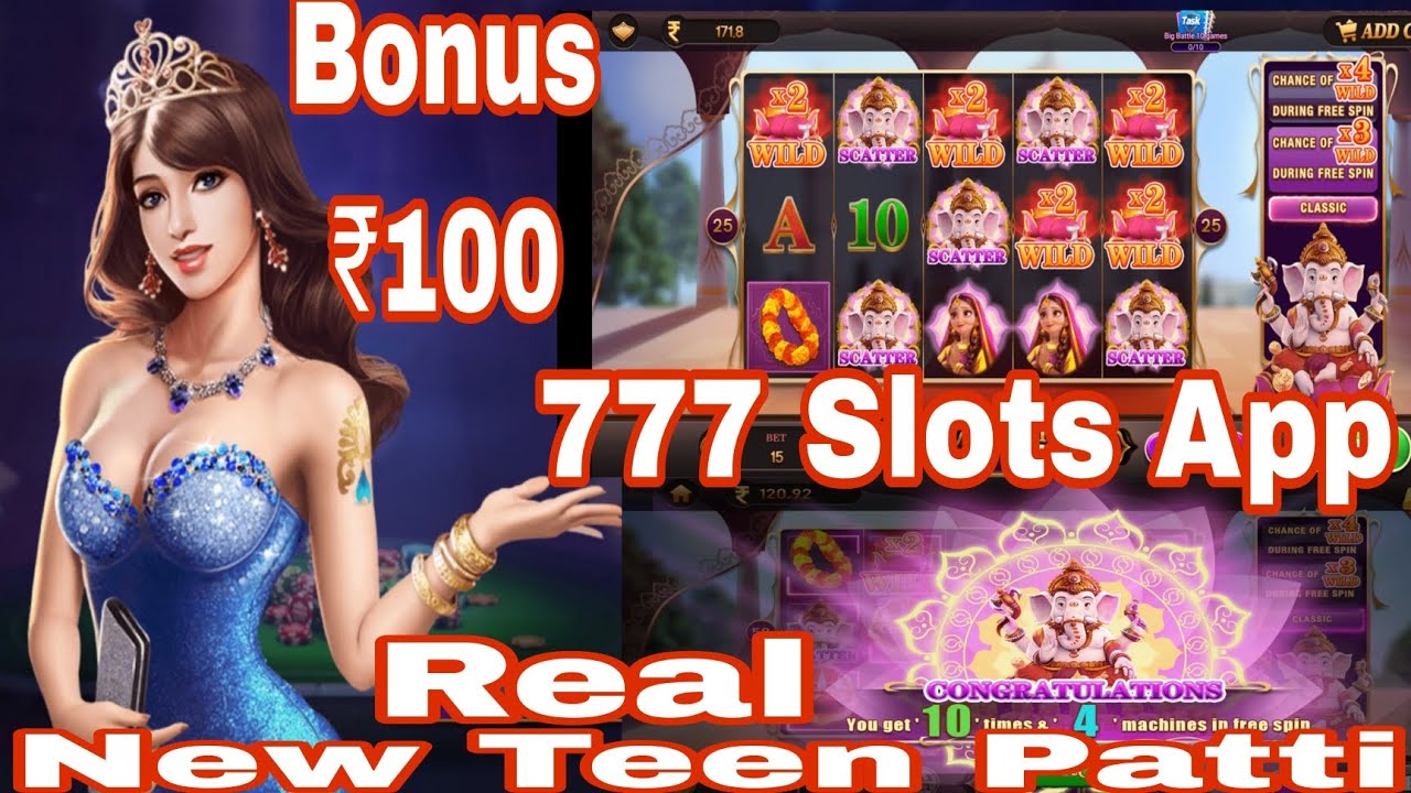 not77 game nhận khuyến mãi Vĩnh viễn Get ₹100 || 777 Slots Earning App Today || Teen Patti Real Cash Game || New Earning Slots 777 App