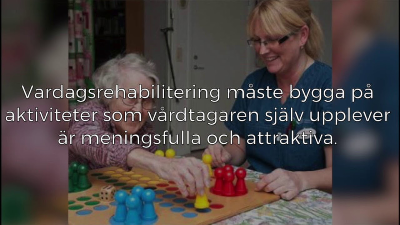Rehabiliterande förhållningssätt för en trygg och säker vardag.