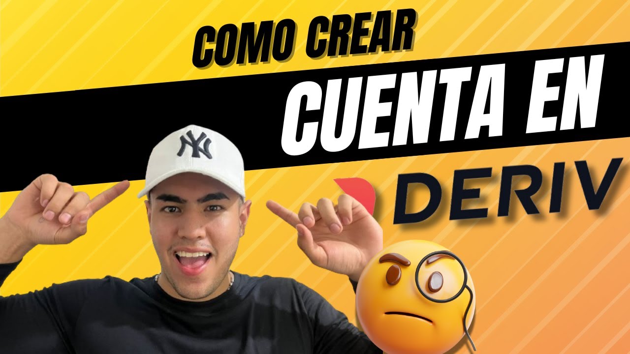 COMO CREAR CUENTA REAL Y DEMO EN DERIV 2024 - YouTube