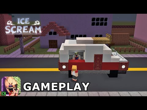 Ice Scream 1 Minecraft Gameplay