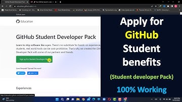 How to Apply for GitHub Students benefits (GitHub Student Developer Pack). || Free & New