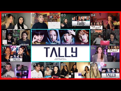 BLACKPINK - 'Tally' Lyrics Reaction Mashup
