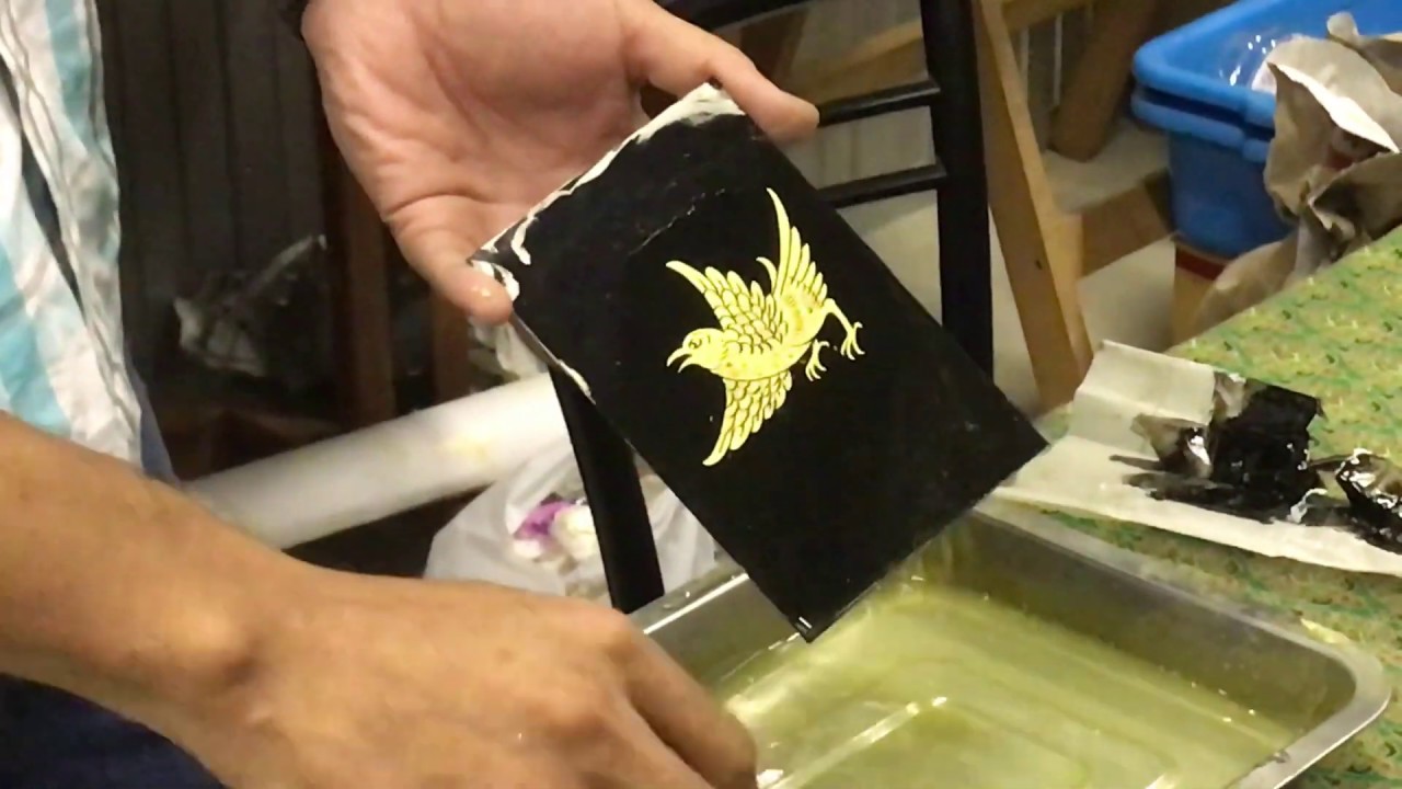 จิตรกรรมลายรดน้ำ สำนักช่างสิบหมู่