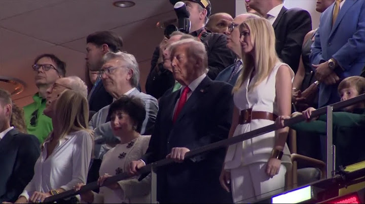 Donald Trump Super Bowl salute: Trump becomes 1st president in office to attend a Super Bowl