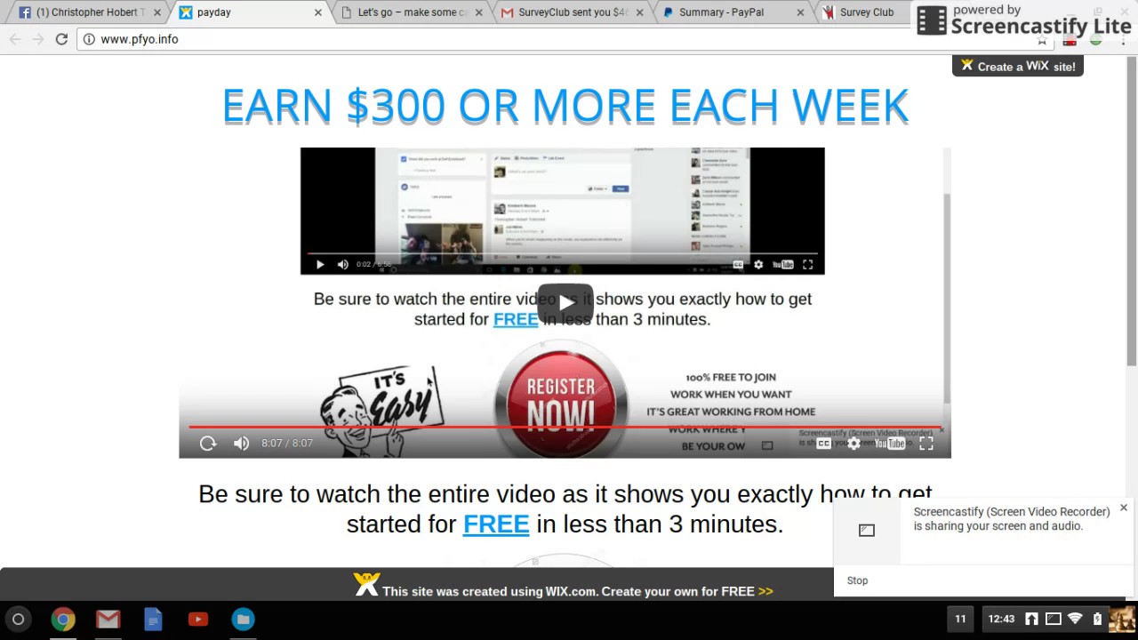 Make Money Daily Survey Club Legit Opps 