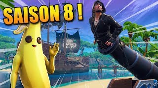 FORTNITE SAISON 8 : VOLCAN & PIRATES !