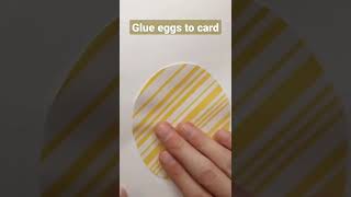 DIY Easter Card #easter #cards #diy #shorts