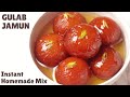 Instant gulab jamun with homemade premix  dont buy premix anymore      