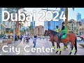 Dubai 4k amazing burj khalifa city center walking tour 2024 