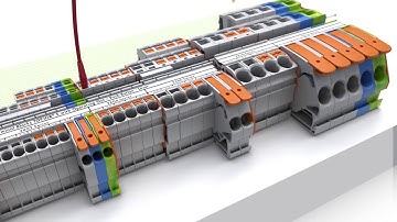 WAGO TOPJOB® S Rail-Mount Terminal Blocks