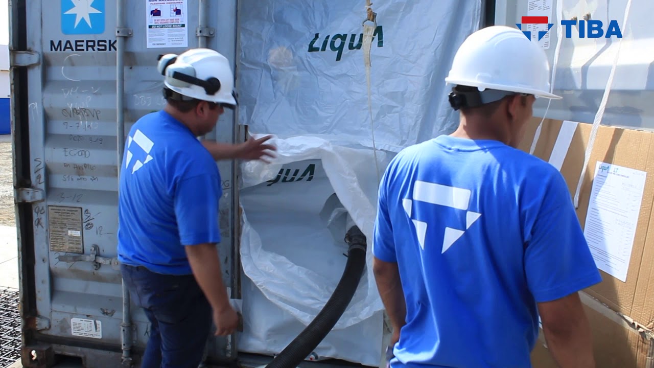 TIBA Cargo Perú - Proceso transporte flexitank