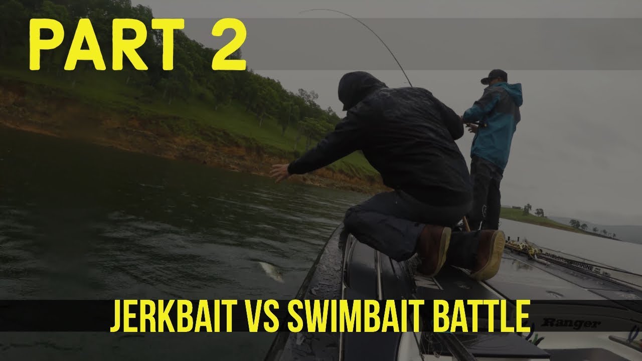 Jerkbait vs Swimbait Battle Part 2 YouTube