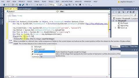 FTP Upload using VB.net