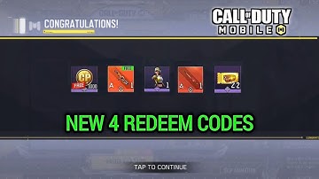 *NEW* TODAY NEW 4 WORKING REDEEM CODE CODM | CALL OF DUTY MOBILE REDEEM CODE COD MOBILE 2025 GARENA