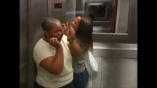 Extremely Scary Corpse Elevator Prank in Brazil