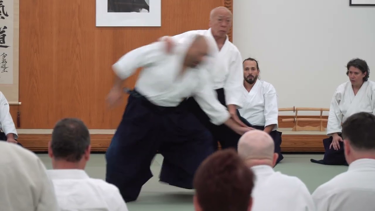 2025 Midwest Aikido Center 50th Anniversary Class 04 Shihan Hayato Osawa