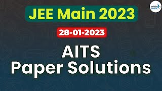 AITS -JEE Main 2023 Paper Solutions || 28-01-2023 || Infinity Learn screenshot 4