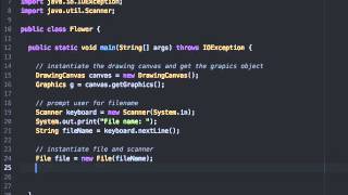 flowers step3 - file setup