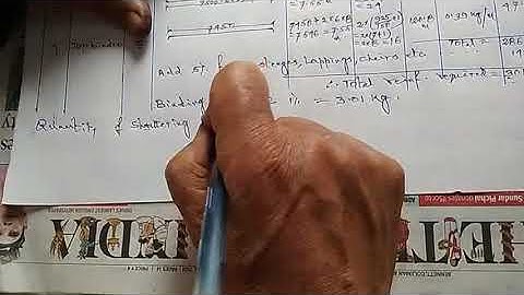 DCE 4th Sem|| Estimating&Costing|| Bar Bending Schedule of RCC One Way Slab Part 2|| Subrata Kr. Roy