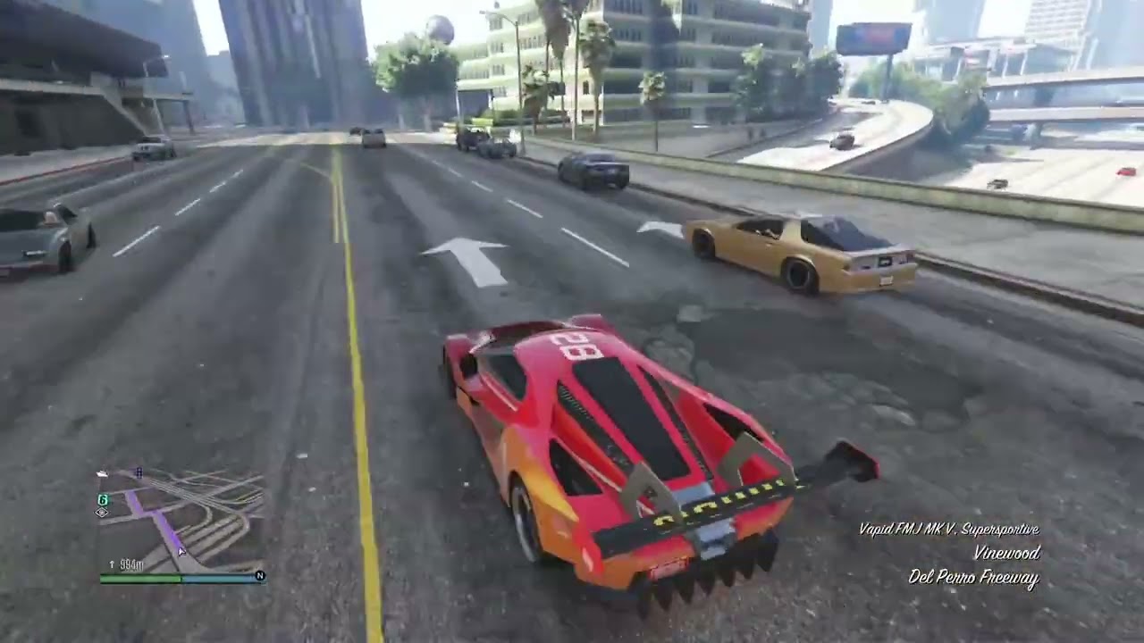 GTA Online Finish Custom Car Drive On Baby!!!