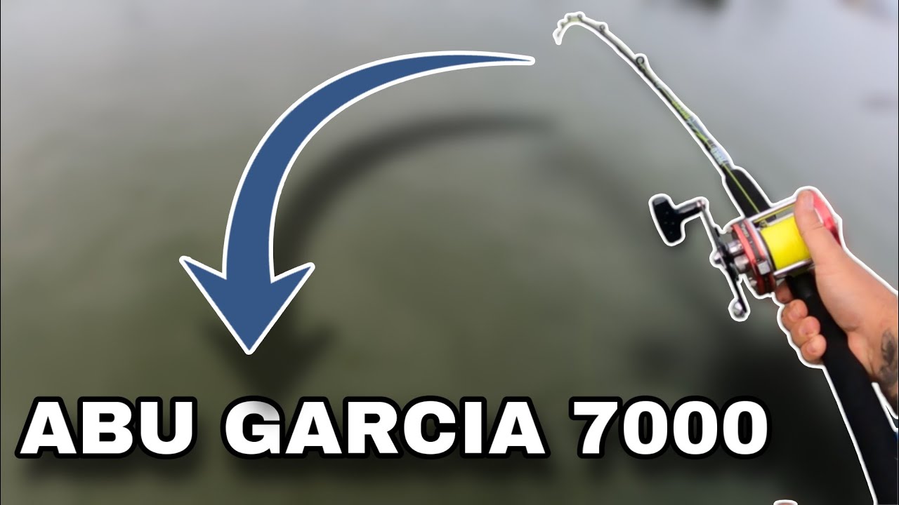 First Catch ABU GARCIA 7001 - Vintage Used Fishing Reel 