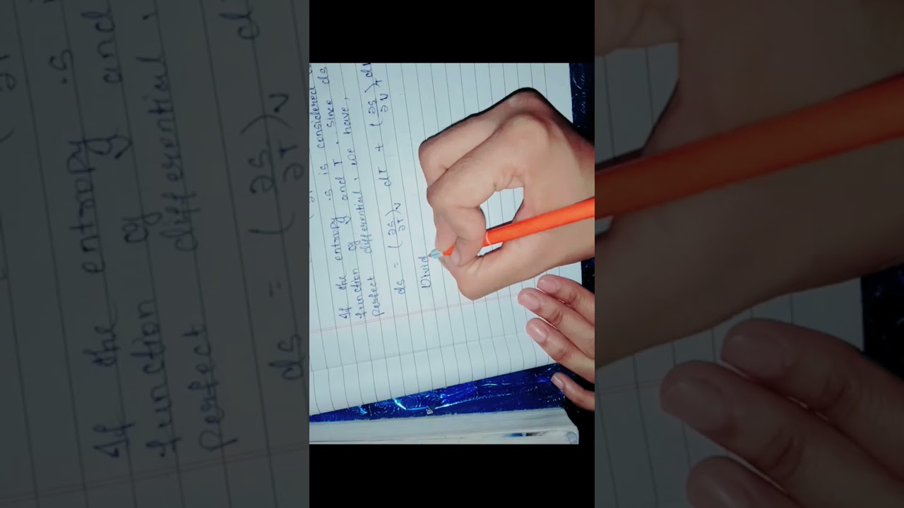 Application of Maxwell's Relation : 2)Value of Cp - Cv