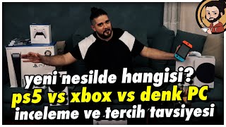 HANGİ KONSOL ? Playstation 5 vs XBox Series vs Aynı Paraya PC vs GeForce Now  Tercih ve Tavsiyeler