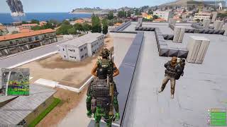 Arma 3 Altis Life - Olympus: Dropping The Boys Off Of Office Building