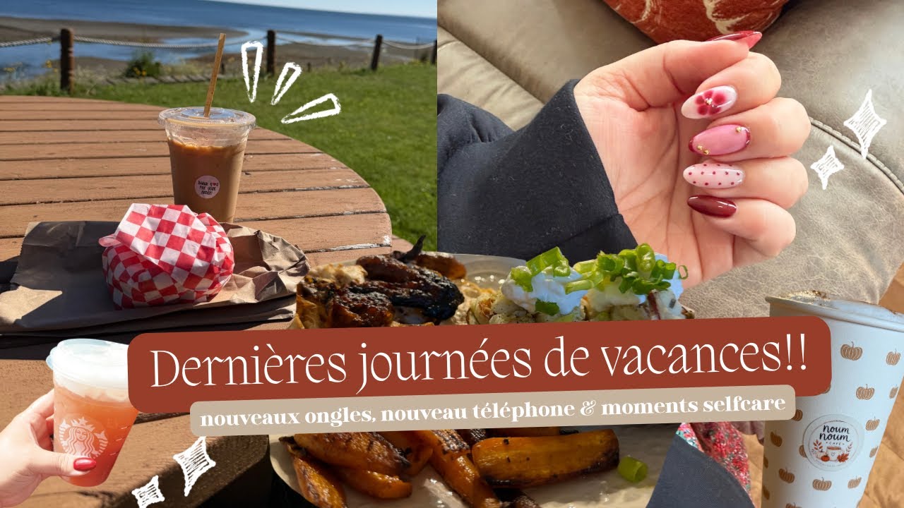 VLOG #781: Je profite des dernières journées de vacances!!!! 💖