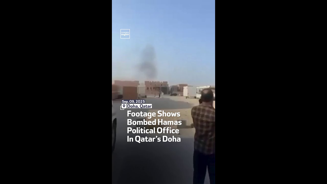 Footage Shows Bombed Hamas Political Office In Qatar’s Doha