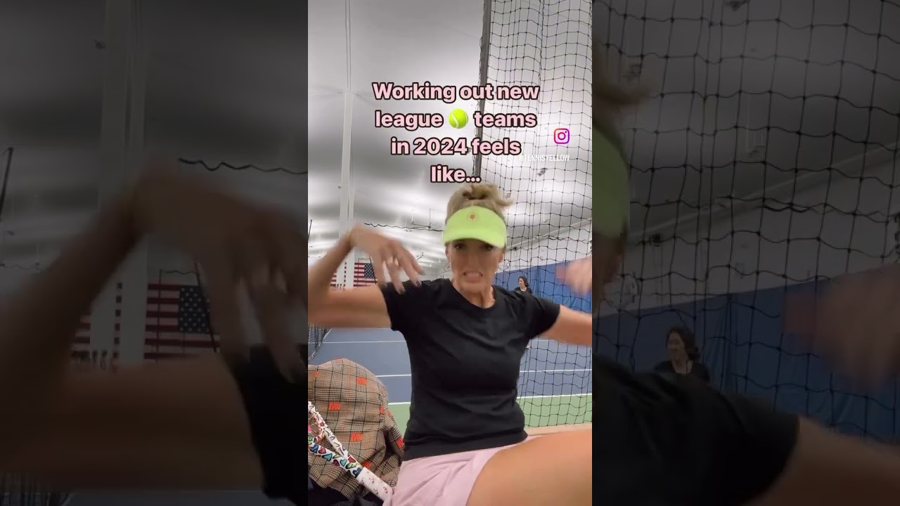 Keeping 🎾 drama positive on court! 