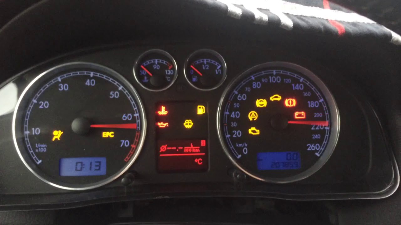 Passat b6 спидометр