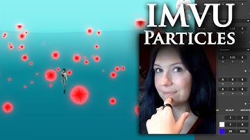 Twitch Live! Looking at the IMVU Studio particle feature