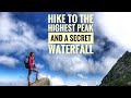 Trek to Highest Peak of Shivalik Range | Discovering a secret waterfall |