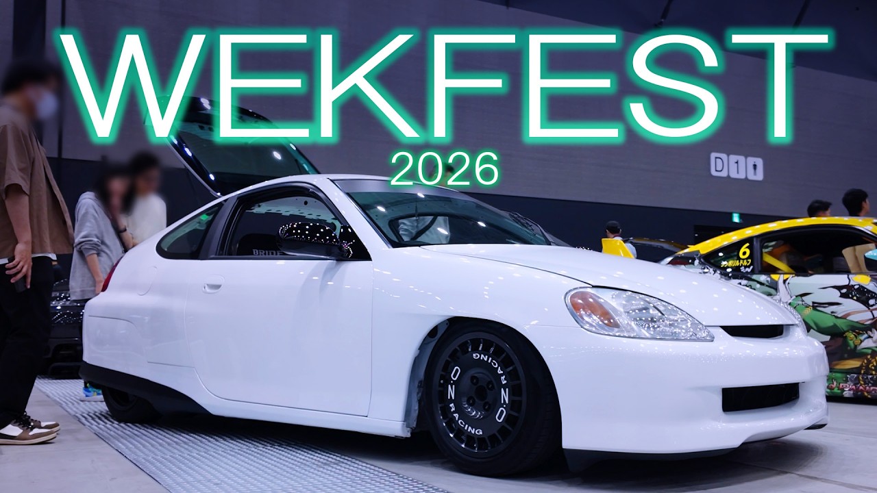 【EVENT】WEKFEST JAPAN 2026 #4 | 4K Crazy Custom Car Show #wekfest