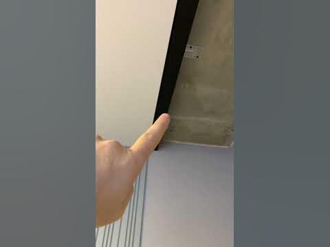 Закладная для шкафа купе | обход 3D панелей натяжным потолком - YouTube