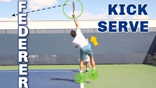 Federer Kick Serve | Master Class