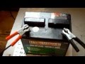 Lead acid battery restoration desulfation recondition in 5 minutes for $ 1.oo epsom salt