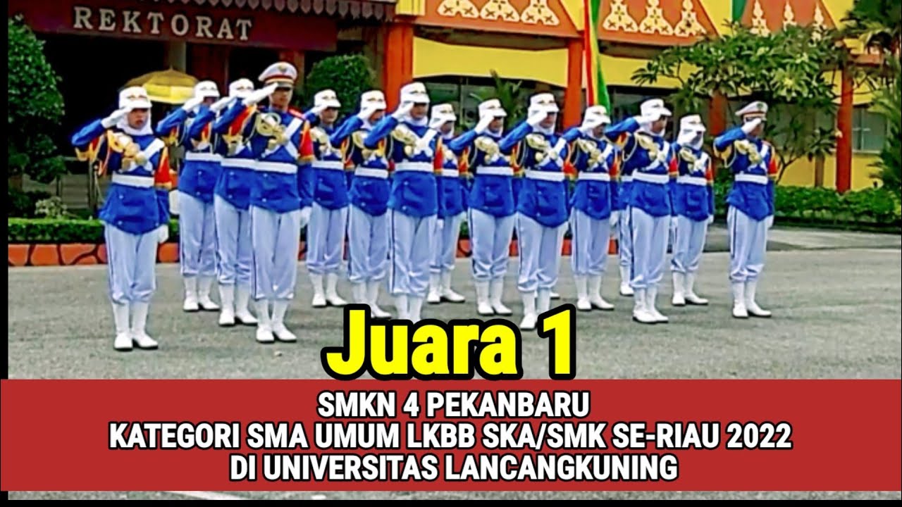 JUARA 1 SMKN 4 PEKANBARU // LKBB SMA-SMK SE-PROVINSI RIAU 2022 DI UNIVERSITAS LANCANGKUNING