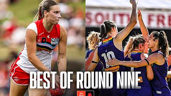The BEST MOMENTS from Round 9 of AFLW