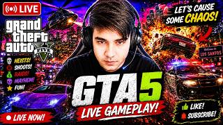 🔴 GTA 5 LIVE - DONT BLINK ! I USED A SECRECT MOD ON LIVE ...