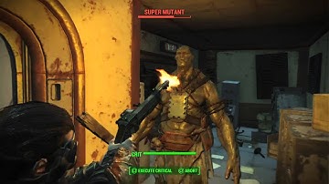 Fallout 4 Funny V.A.T.S. Bug