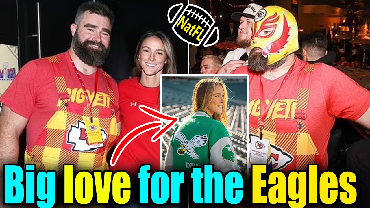 Jason reveals, Kylie Kelce refused to wear Chiefs gear at Super Bowl