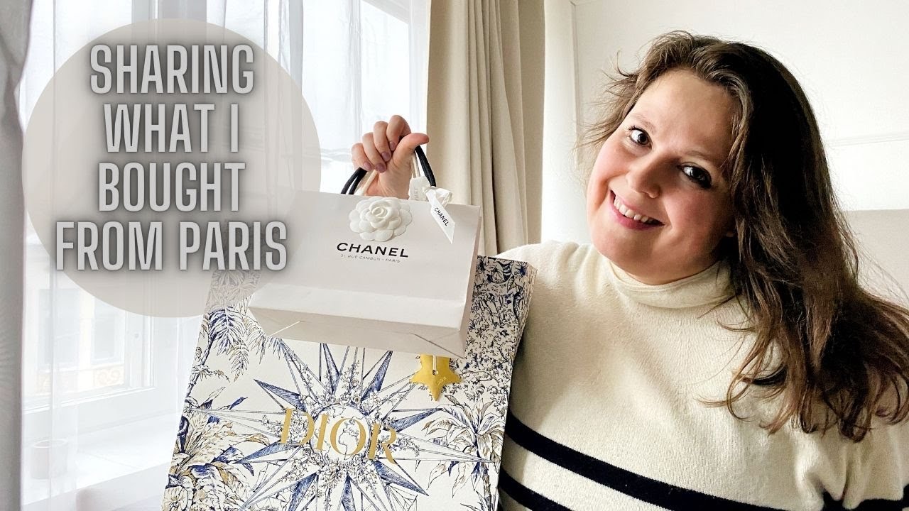 WHAT I BOUGHT FROM PARIS 2023 / PARIS LUXURY HAUL / CHANEL RUE CAMBON, DIOR  & MORE *CHATTY* 
