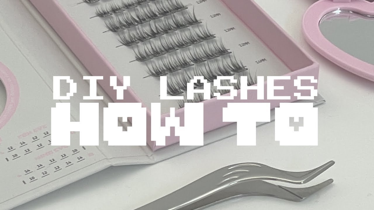 How to get the longest wear out of your DIY at home lash extensions for ...