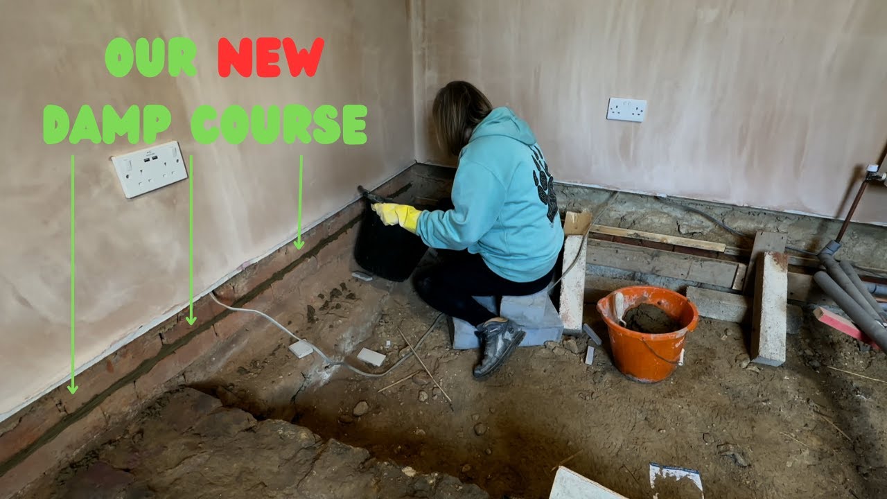 We've installed a damp course.... - YouTube