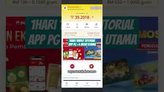 1 Hari 1 Video App Public Gold : 4 Menu Utama