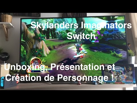 SKYLANDERS SWITCH I UNBOXING, PRESENTATION, CREATION & COMPATIBILITE I NINTENDO SWITCH